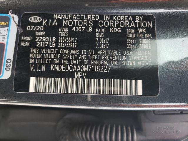 Photo 11 VIN: KNDEUCAA3M7116227 - KIA SELTOS S 