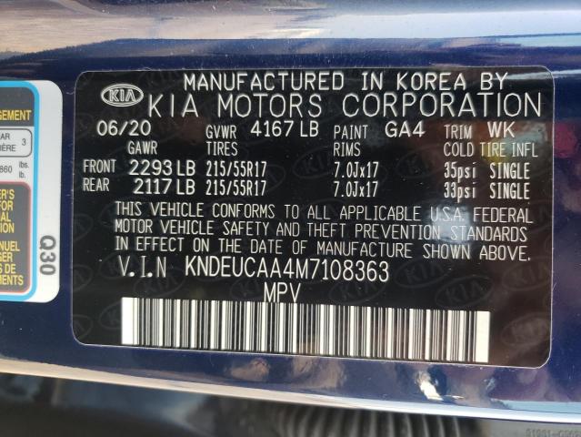 Photo 9 VIN: KNDEUCAA4M7108363 - KIA SELTOS S 