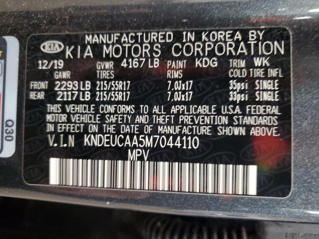 Photo 12 VIN: KNDEUCAA5M7044110 - KIA SELTOS S 