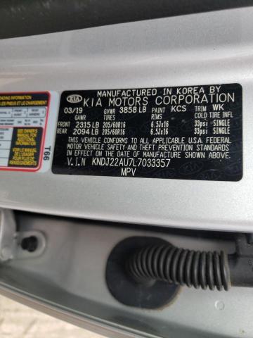 Photo 9 VIN: KNDJ22AU7L7033357 - KIA SOUL LX 