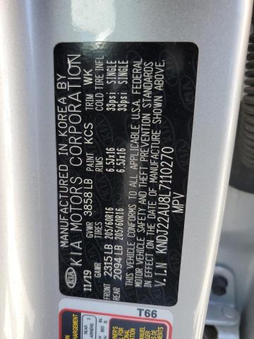 Photo 12 VIN: KNDJ22AU8L7110270 - KIA SOUL 