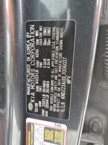 Photo 12 VIN: KNDJ23AU0L7006037 - KIA SOUL LX 