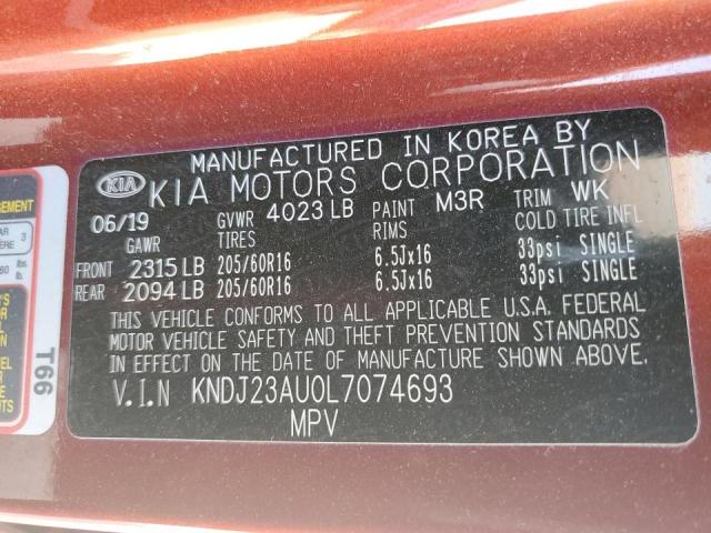 Photo 11 VIN: KNDJ23AU0L7074693 - KIA SOUL LX 