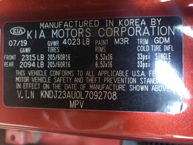 Photo 11 VIN: KNDJ23AU0L7092708 - KIA SOUL 