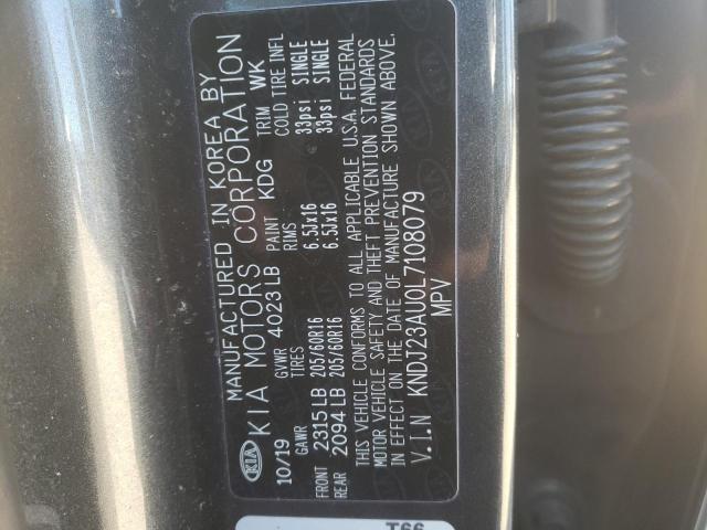 Photo 11 VIN: KNDJ23AU0L7108079 - KIA SOUL LX 