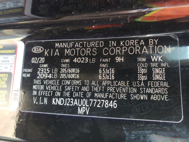 Photo 9 VIN: KNDJ23AU0L7727846 - KIA SOUL LX 