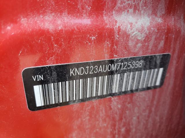 Photo 9 VIN: KNDJ23AU0M7125398 - KIA SOUL LX 