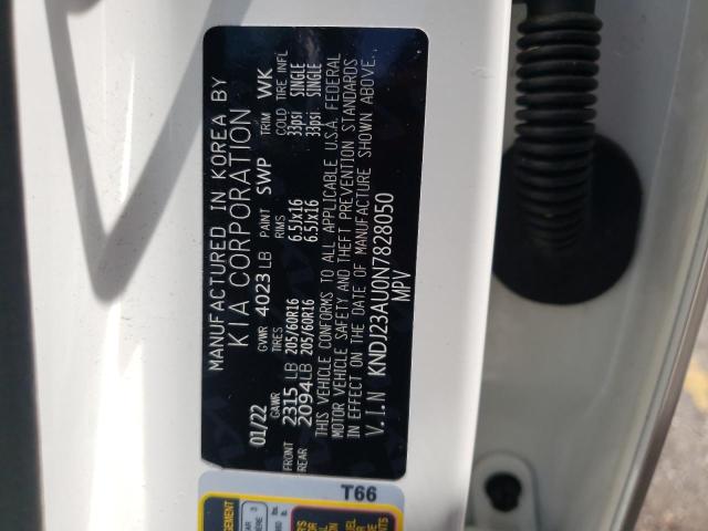 Photo 13 VIN: KNDJ23AU0N7828050 - KIA SOUL LX 