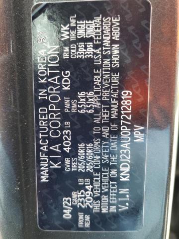 Photo 12 VIN: KNDJ23AU0P7212819 - KIA SOUL 