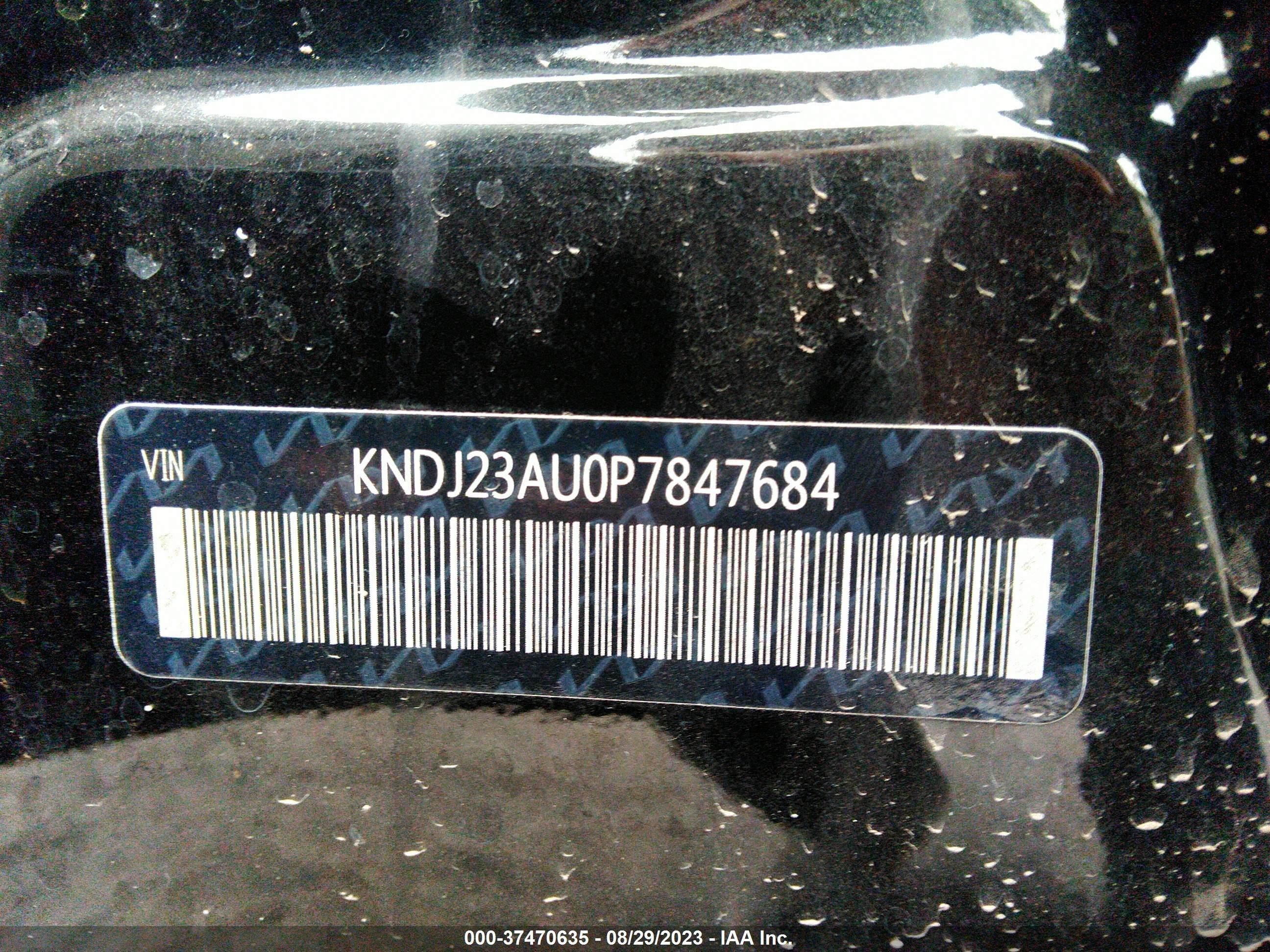 Photo 8 VIN: KNDJ23AU0P7847684 - KIA SOUL 