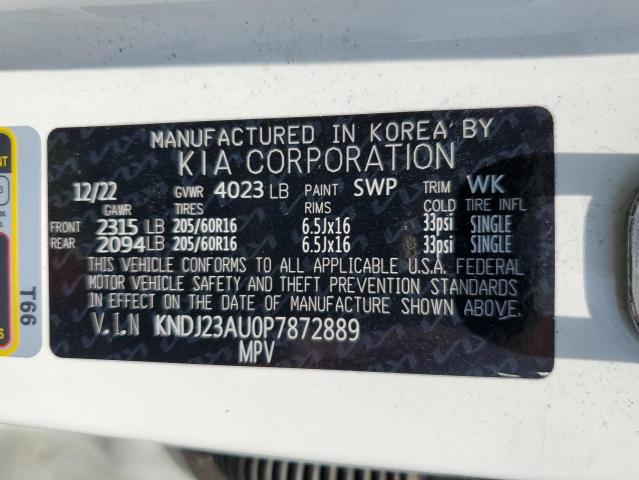 Photo 11 VIN: KNDJ23AU0P7872889 - KIA SOUL 