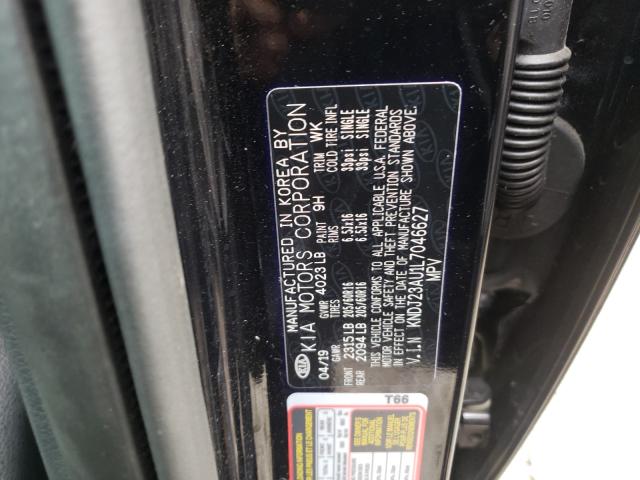 Photo 9 VIN: KNDJ23AU1L7046627 - KIA SOUL LX 