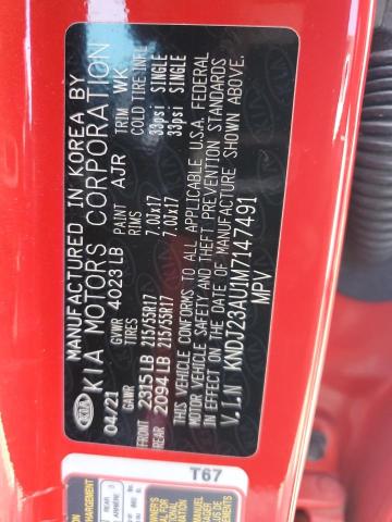 Photo 11 VIN: KNDJ23AU1M7147491 - KIA SOUL LX 