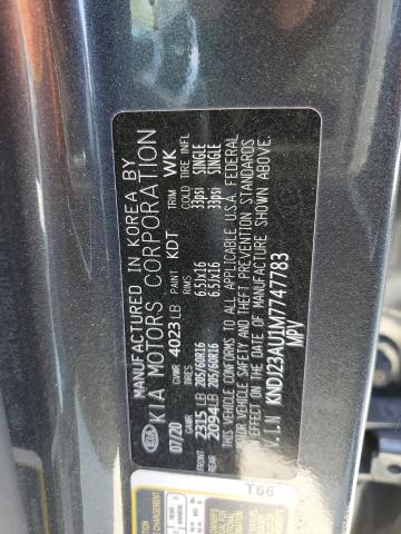 Photo 11 VIN: KNDJ23AU1M7747783 - KIA SOUL LX 