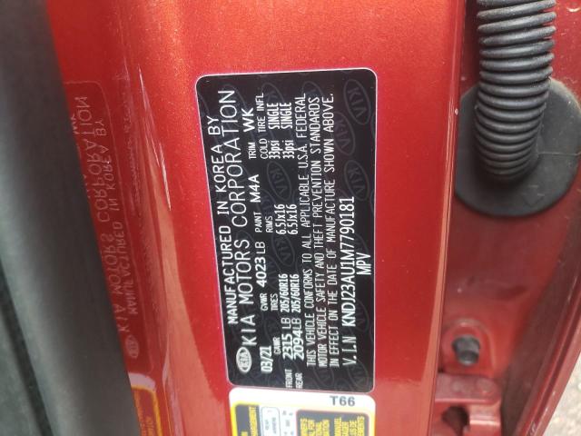 Photo 12 VIN: KNDJ23AU1M7790181 - KIA SOUL 