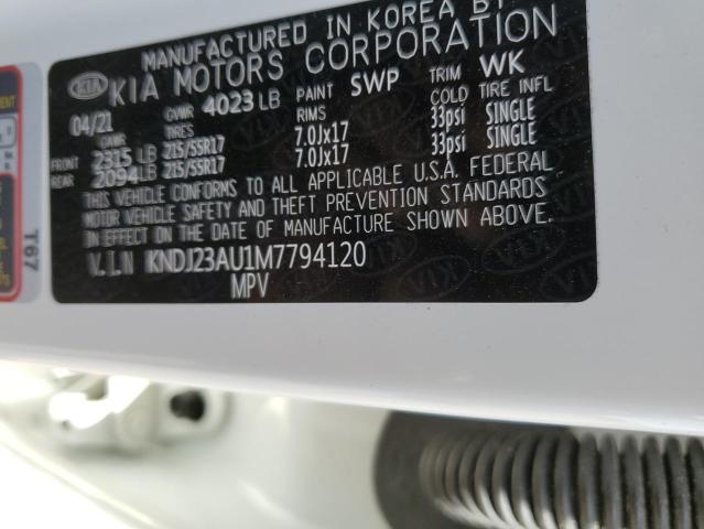 Photo 11 VIN: KNDJ23AU1M7794120 - KIA SOUL 