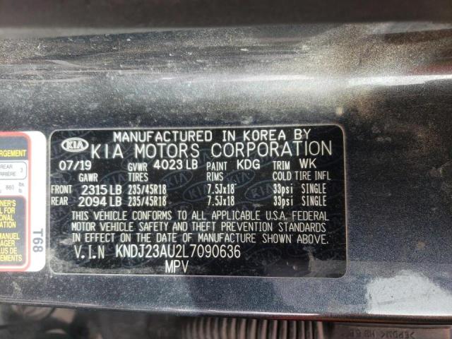 Photo 9 VIN: KNDJ23AU2L7090636 - KIA SOUL LX 