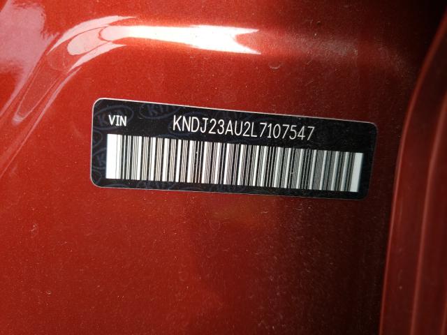 Photo 9 VIN: KNDJ23AU2L7107547 - KIA SOUL LX 