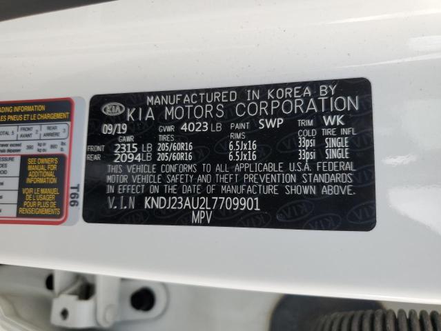 Photo 11 VIN: KNDJ23AU2L7709901 - KIA SOUL LX 