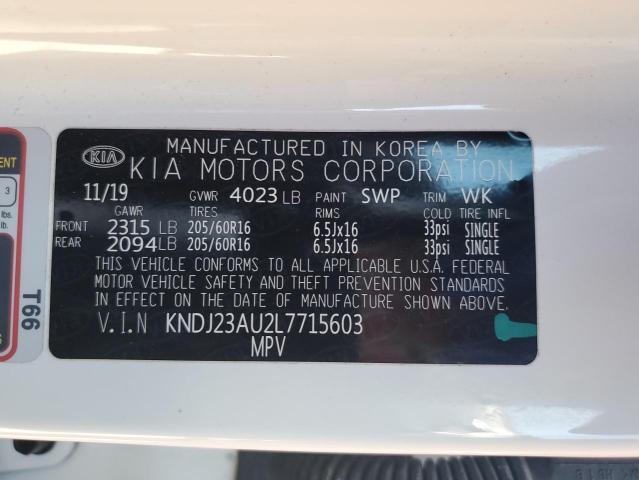 Photo 11 VIN: KNDJ23AU2L7715603 - KIA SOUL LX 