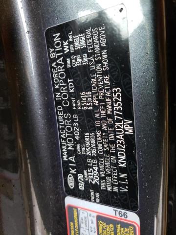 Photo 11 VIN: KNDJ23AU2L7735253 - KIA SOUL LX 