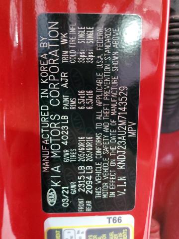 Photo 11 VIN: KNDJ23AU2M7143529 - KIA SOUL 