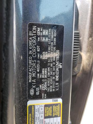 Photo 11 VIN: KNDJ23AU2M7780520 - KIA SOUL LX 