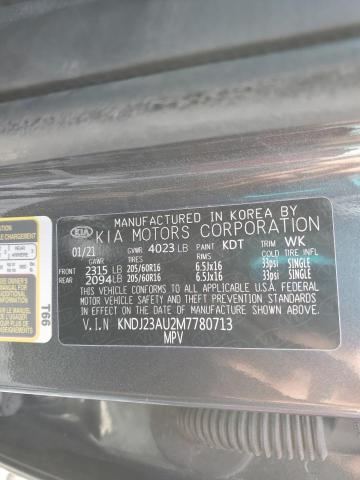 Photo 11 VIN: KNDJ23AU2M7780713 - KIA SOUL 