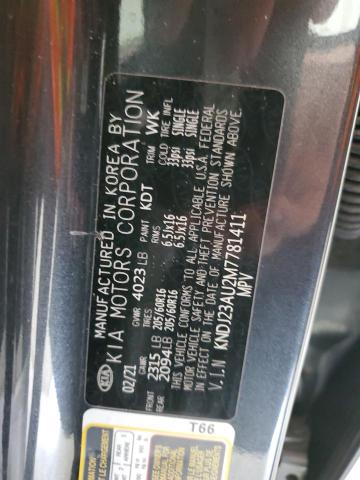 Photo 13 VIN: KNDJ23AU2M7781411 - KIA SOUL LX 