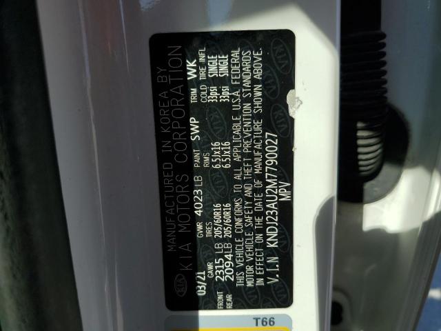 Photo 12 VIN: KNDJ23AU2M7790027 - KIA SOUL LX 