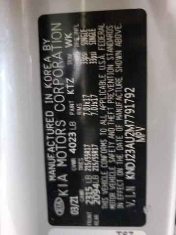 Photo 12 VIN: KNDJ23AU2M7791792 - KIA SOUL LX 