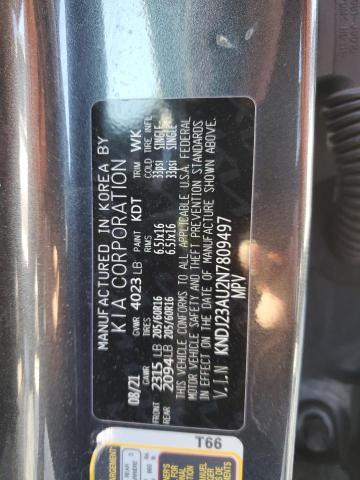 Photo 12 VIN: KNDJ23AU2N7809497 - KIA SOUL 