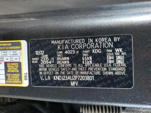 Photo 11 VIN: KNDJ23AU2P7203801 - KIA SOUL 