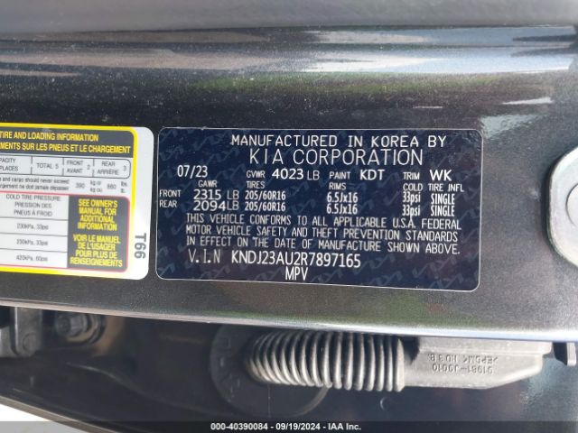 Photo 8 VIN: KNDJ23AU2R7897165 - KIA SOUL 