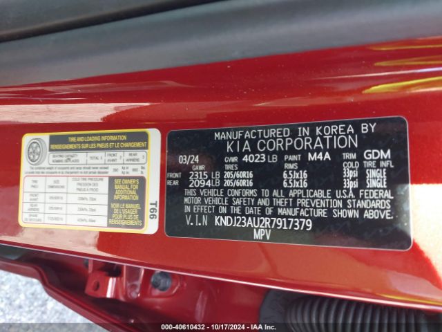 Photo 8 VIN: KNDJ23AU2R7917379 - KIA SOUL 