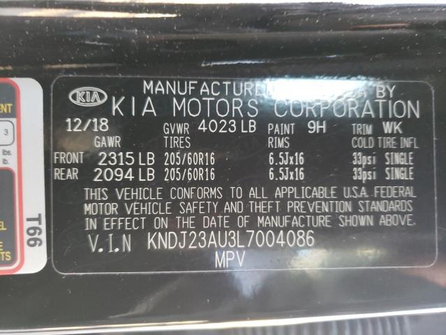 Photo 12 VIN: KNDJ23AU3L7004086 - KIA SOUL LX 