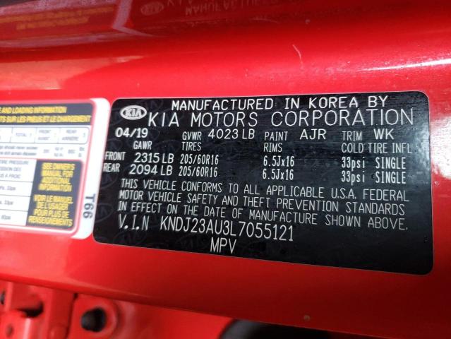 Photo 11 VIN: KNDJ23AU3L7055121 - KIA SOUL LX 