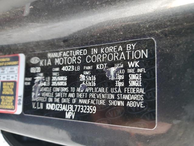 Photo 11 VIN: KNDJ23AU3L7732359 - KIA SOUL LX 