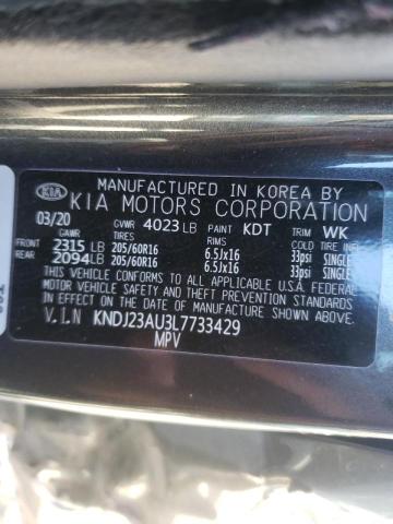 Photo 9 VIN: KNDJ23AU3L7733429 - KIA SOUL LX 