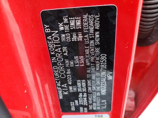 Photo 11 VIN: KNDJ23AU3N7181580 - KIA SOUL LX 