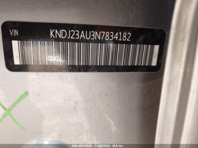 Photo 8 VIN: KNDJ23AU3N7834182 - KIA SOUL 