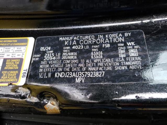 Photo 13 VIN: KNDJ23AU3S7923827 - KIA SOUL LX 