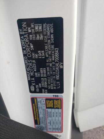 Photo 12 VIN: KNDJ23AU4L7008843 - KIA SOUL LX 