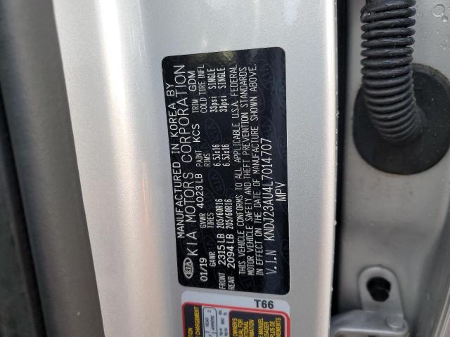 Photo 13 VIN: KNDJ23AU4L7014707 - KIA SOUL LX 