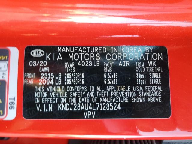 Photo 11 VIN: KNDJ23AU4L7123524 - KIA SOUL 