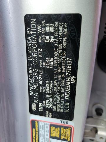 Photo 9 VIN: KNDJ23AU4L7716137 - KIA SOUL LX 