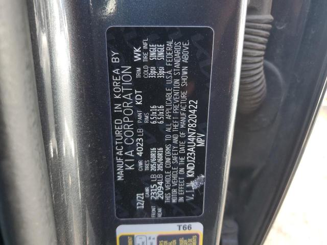 Photo 11 VIN: KNDJ23AU4N7820422 - KIA SOUL 