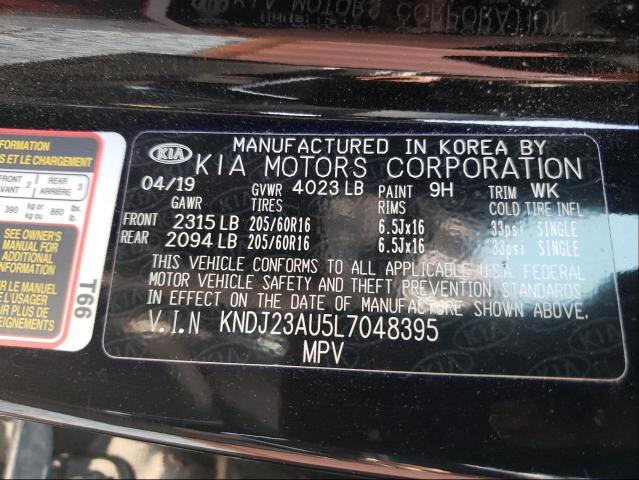 Photo 9 VIN: KNDJ23AU5L7048395 - KIA SOUL LX 