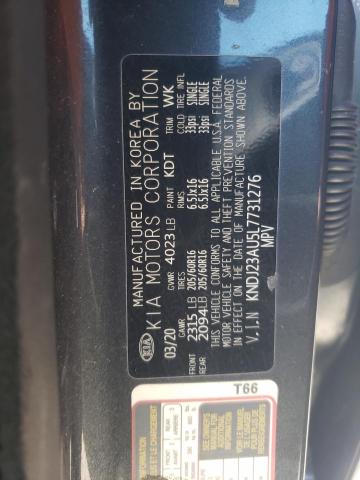 Photo 12 VIN: KNDJ23AU5L7731276 - KIA SOUL LX 