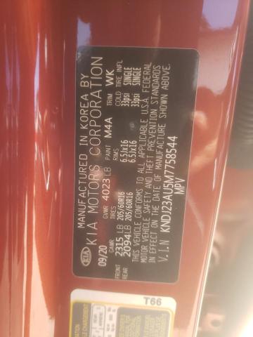 Photo 9 VIN: KNDJ23AU5M7758544 - KIA SOUL LX 